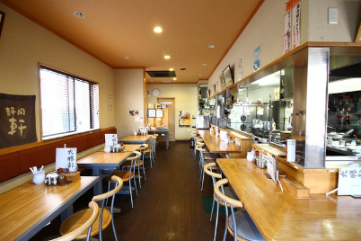 静岡大勝軒の店内